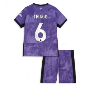 Liverpool Thiago Alcantara #6 Replika Babytøj Tredje sæt Børn 2023-24 Kortærmet (+ Korte bukser)